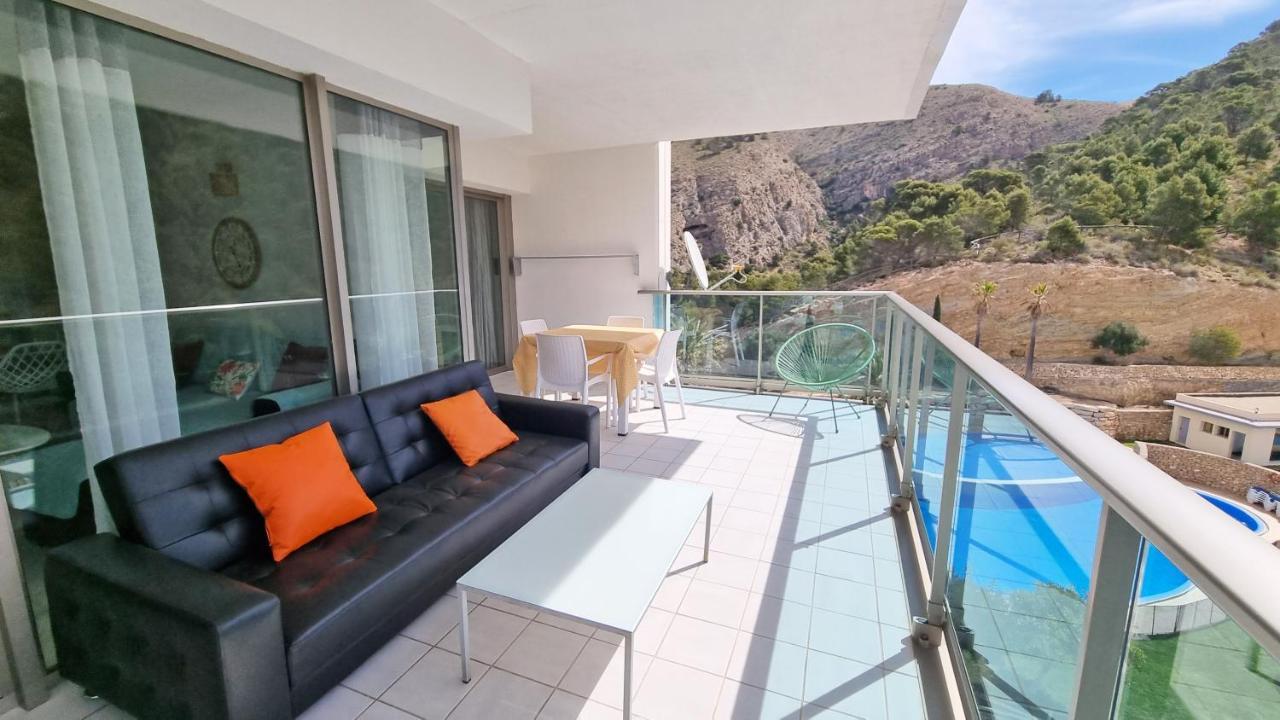 Skyline 6 Private Balcony, Sunny All Year Round, With Nice Views 貝尼多姆 外观 照片