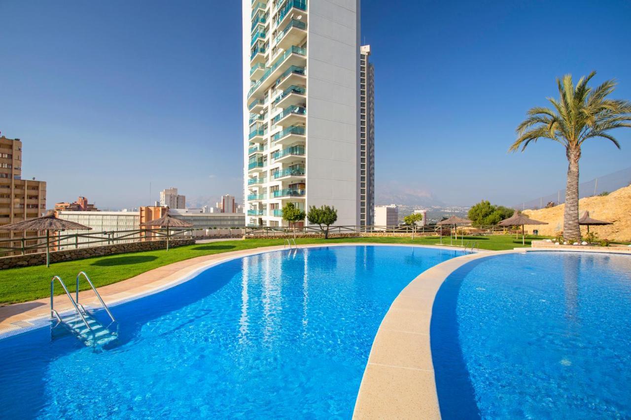 Skyline 6 Private Balcony, Sunny All Year Round, With Nice Views 貝尼多姆 外观 照片